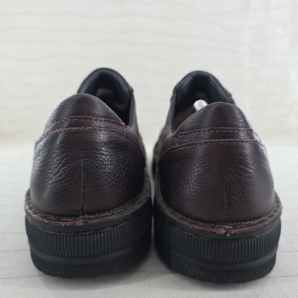 NAOT Mens Olaf Lace‑Up Dark Brown Leather Shoes Made in Israel Size 13 US/ 46 EU main image 9